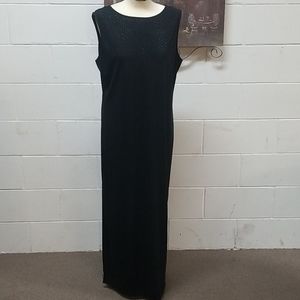 Imagio Black Maxi Dress